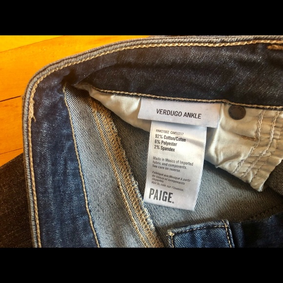 Paige verdugo ankle skinny jeans. - Picture 5 of 7